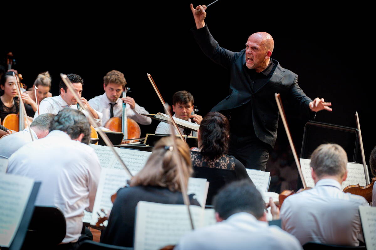 Jaap van Zweden, Gstaad Festival Orchestra, Festival-Zelt Gstaad