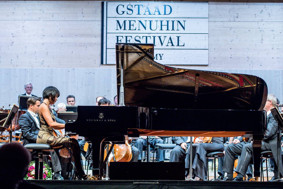 Yuja Wang, Staatskapelle Dresden, Myung-Whun Chung Zoom: Yuja Wang, Staatskapelle Dresden, Myung-Whun Chung