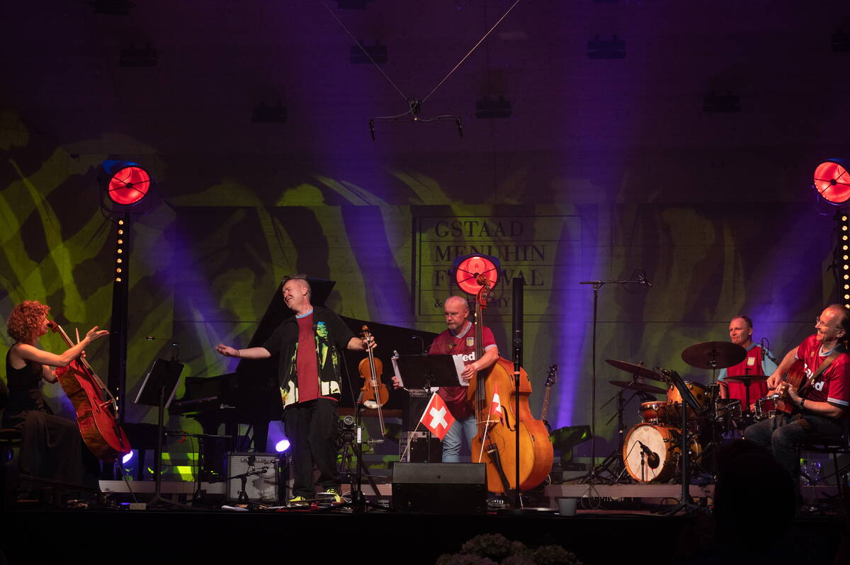 Nigel Kennedy & Band, Festival-Zelt