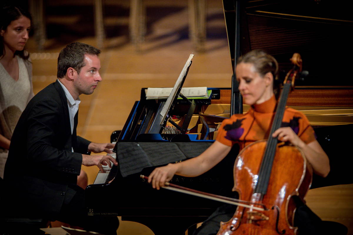 Sol Gabetta und Bertrand Chamayou © Raphaël Faux