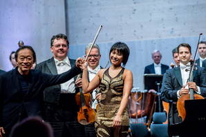 Yuja Wang, Staatskapelle Dresden, Myung-Whun Chung Zoom: Yuja Wang, Staatskapelle Dresden, Myung-Whun Chung