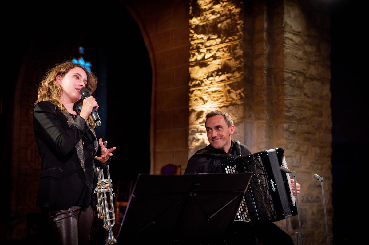 Lucienne Renaudin Vary, Félicien Brut, Kirche Rougemont Lucienne Renaudin Vary, Félicien Brut, Kirche Rougemont