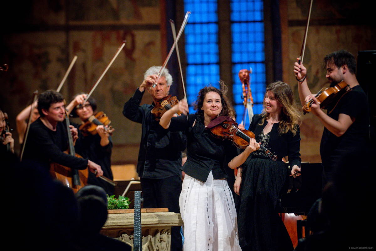 Patricia Kopatchinskaja und Polina Leschenko © Raphael Faux
