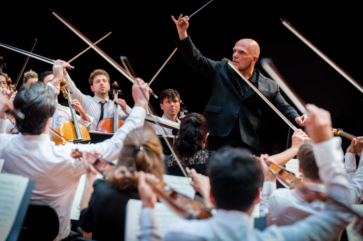 Jaap van Zweden, Gstaad Festival Orchestra, Festival-Zelt Gstaad Jaap van Zweden, Gstaad Festival Orchestra, Festival-Zelt Gstaad