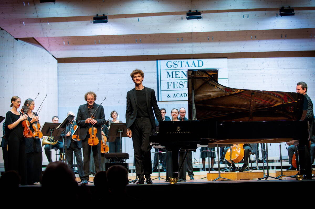 Jan Lisiecki, Kammerorchester Basel, Festival-Zelt Gstaad