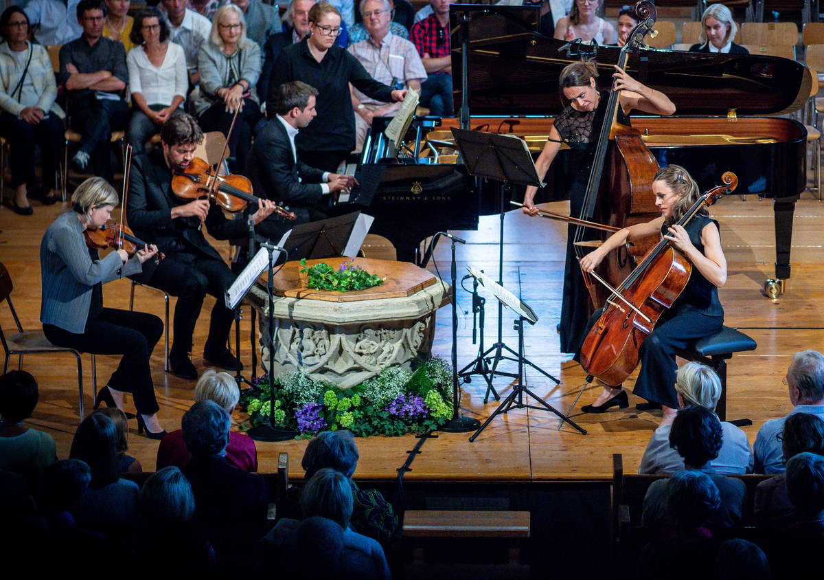 La Truite – Ibragimova, Power, Gabetta, Chamayou © Raphaël Faux La Truite – Ibragimova, Power, Gabetta, Chamayou © Raphaël Faux