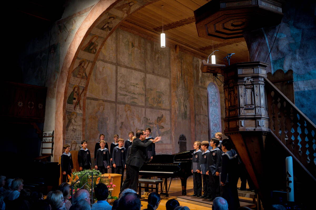 Andreas Ottensamer, Wiener Sängerknaben