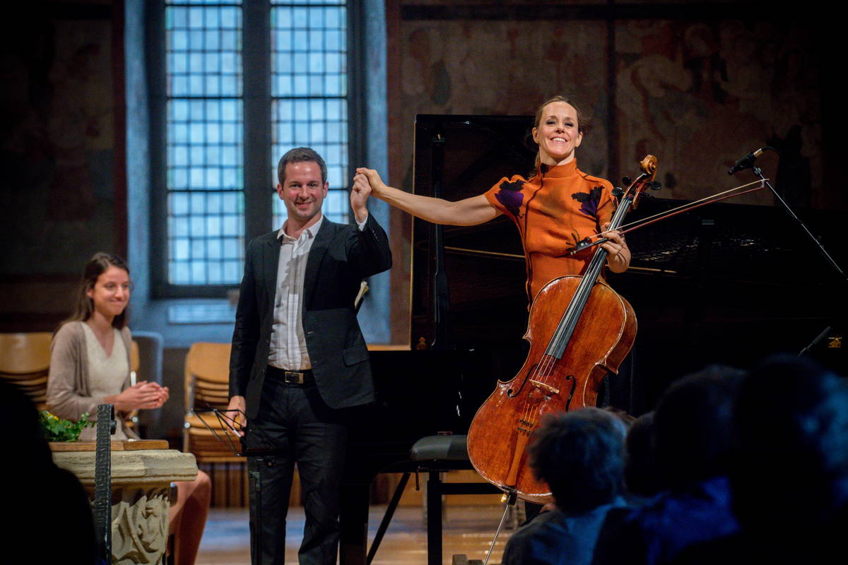 Sol Gabetta und Bertrand Chamayou © Raphaël Faux