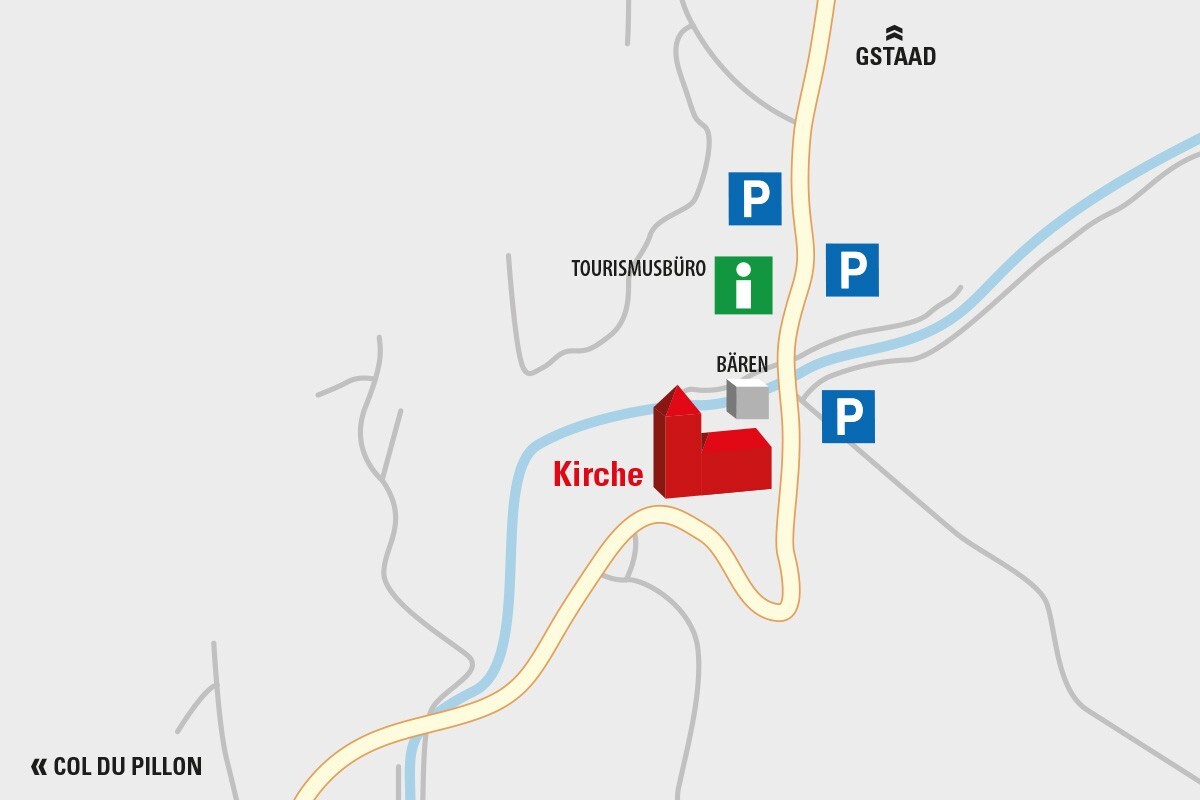 Kirche Gsteig Kirche Gsteig