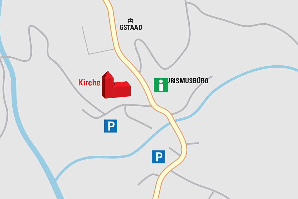 Kirche Lauenen Kirche Lauenen